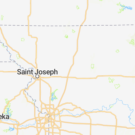 100 Air Mile Radius for MO Locations Scribble Maps