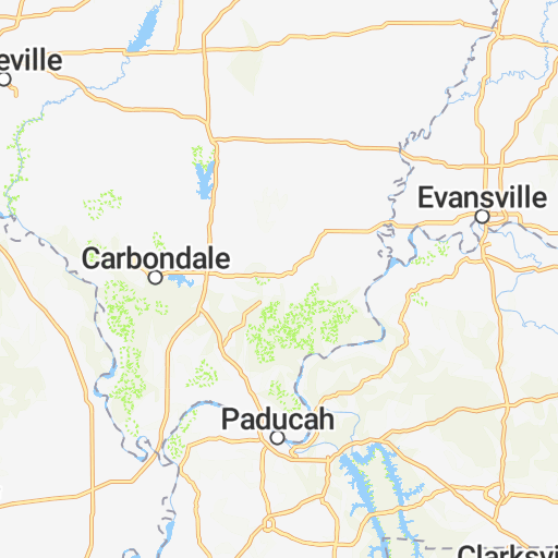 100 Air Mile Radius for MO Locations Scribble Maps