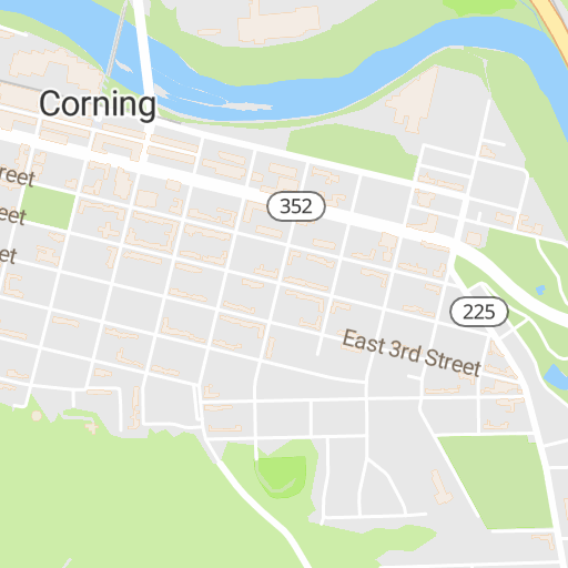 Corning Wards Scribble Maps