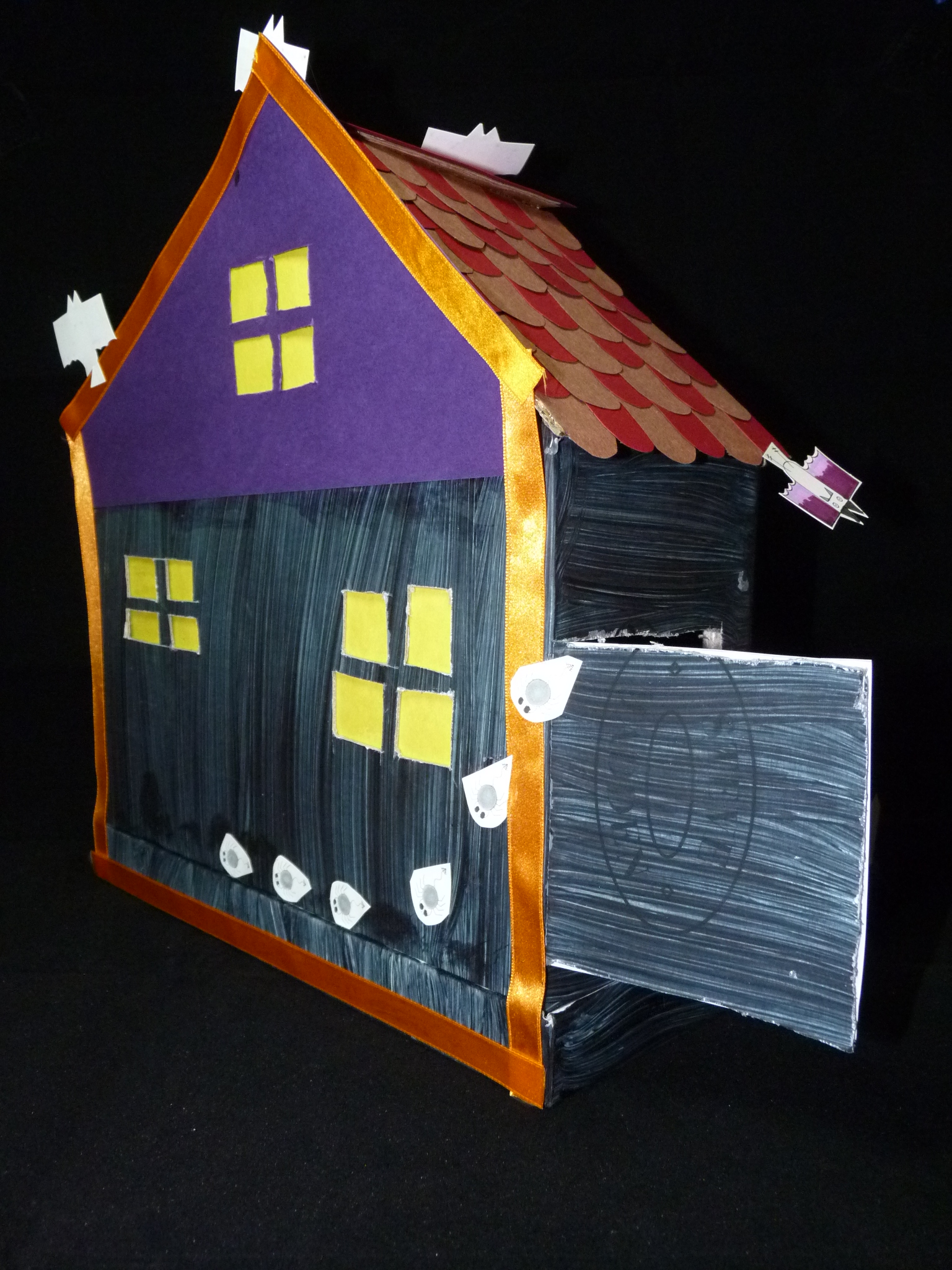 Halloween Craft Shoebox Haunted House Scribble Press Blog