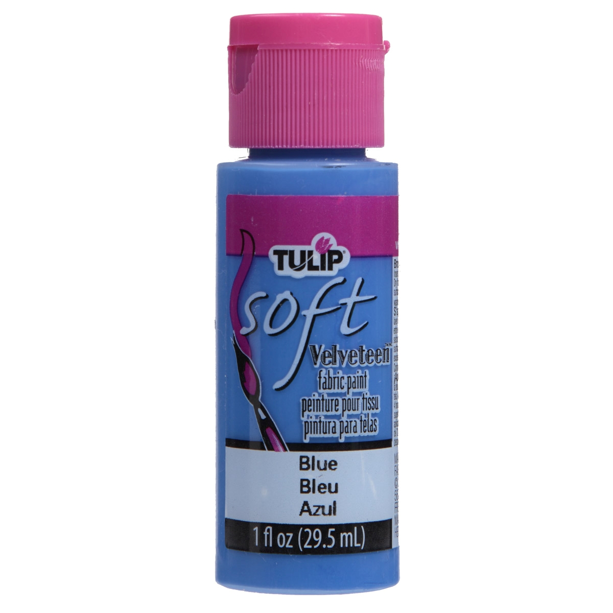 FABRIC PAINT TULIP BLUE VELVET 1OZ Scribbles Crafts Brooklyn's