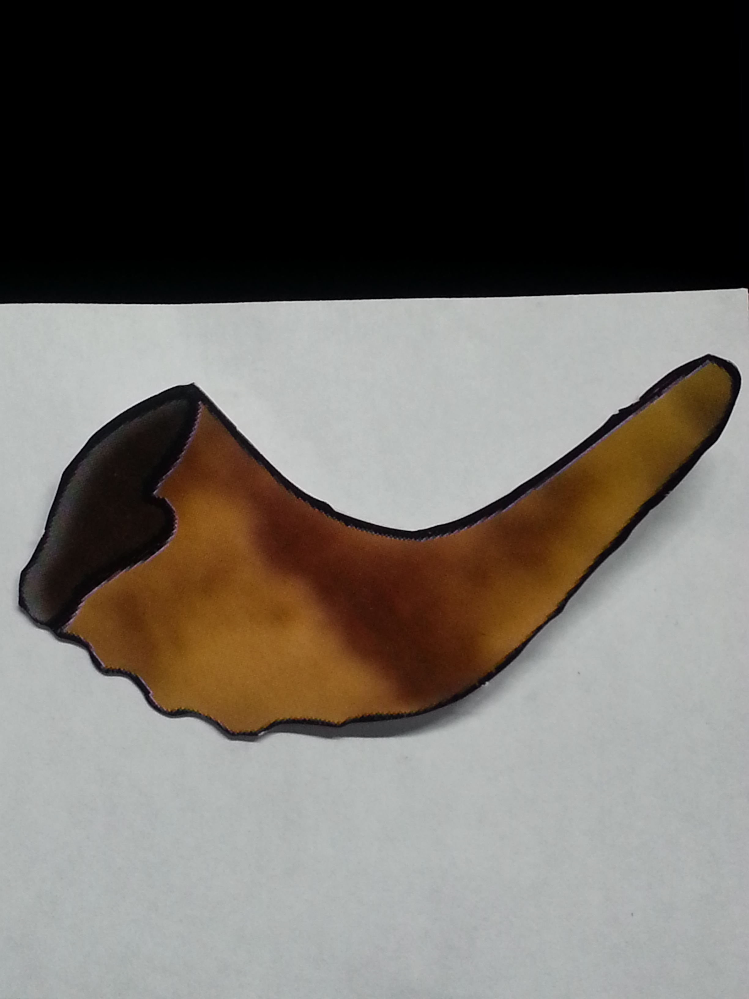 Shofar Cardboard Diecut Appr. 3 1/4″ x 2″ 25 Pack Scribbles Crafts