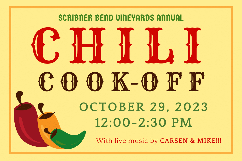 Chili Cookoff 2023 Scribner Bend Vineyards