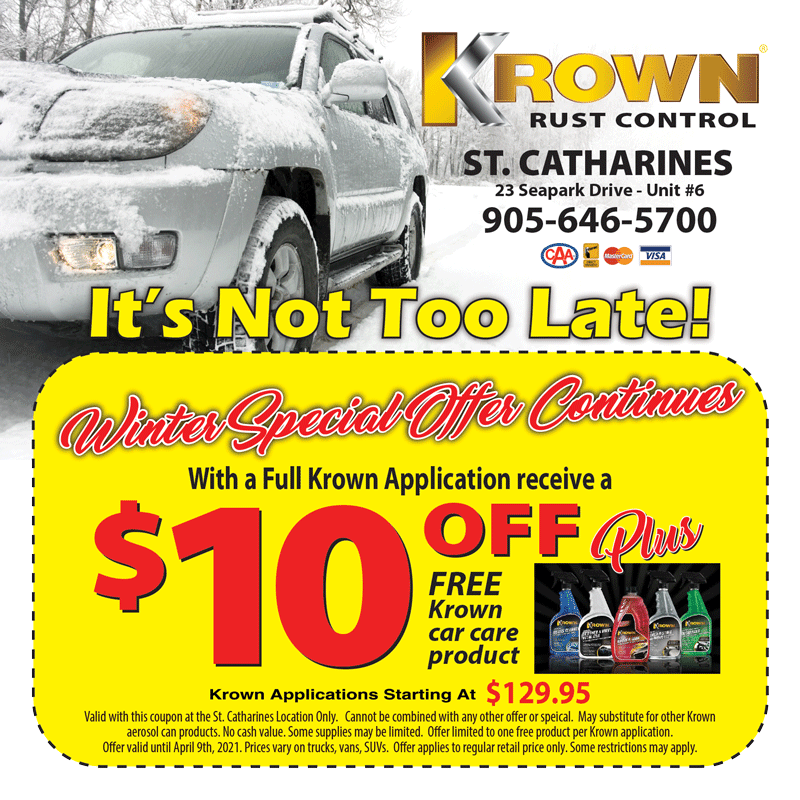 Krown Rust Control St. Catharines Scrimp and Save