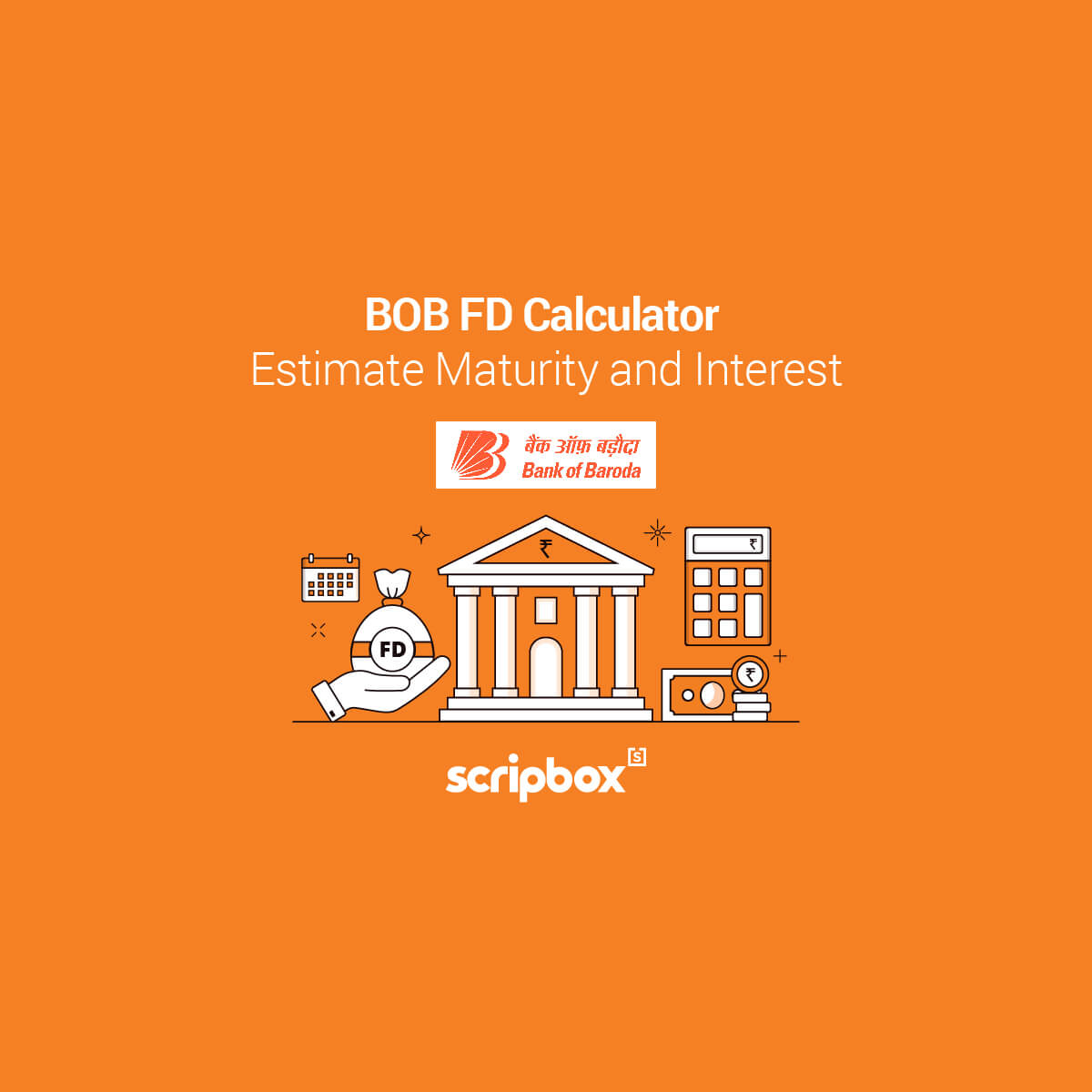 BOB FD Calculator Calculate & Maturity Online