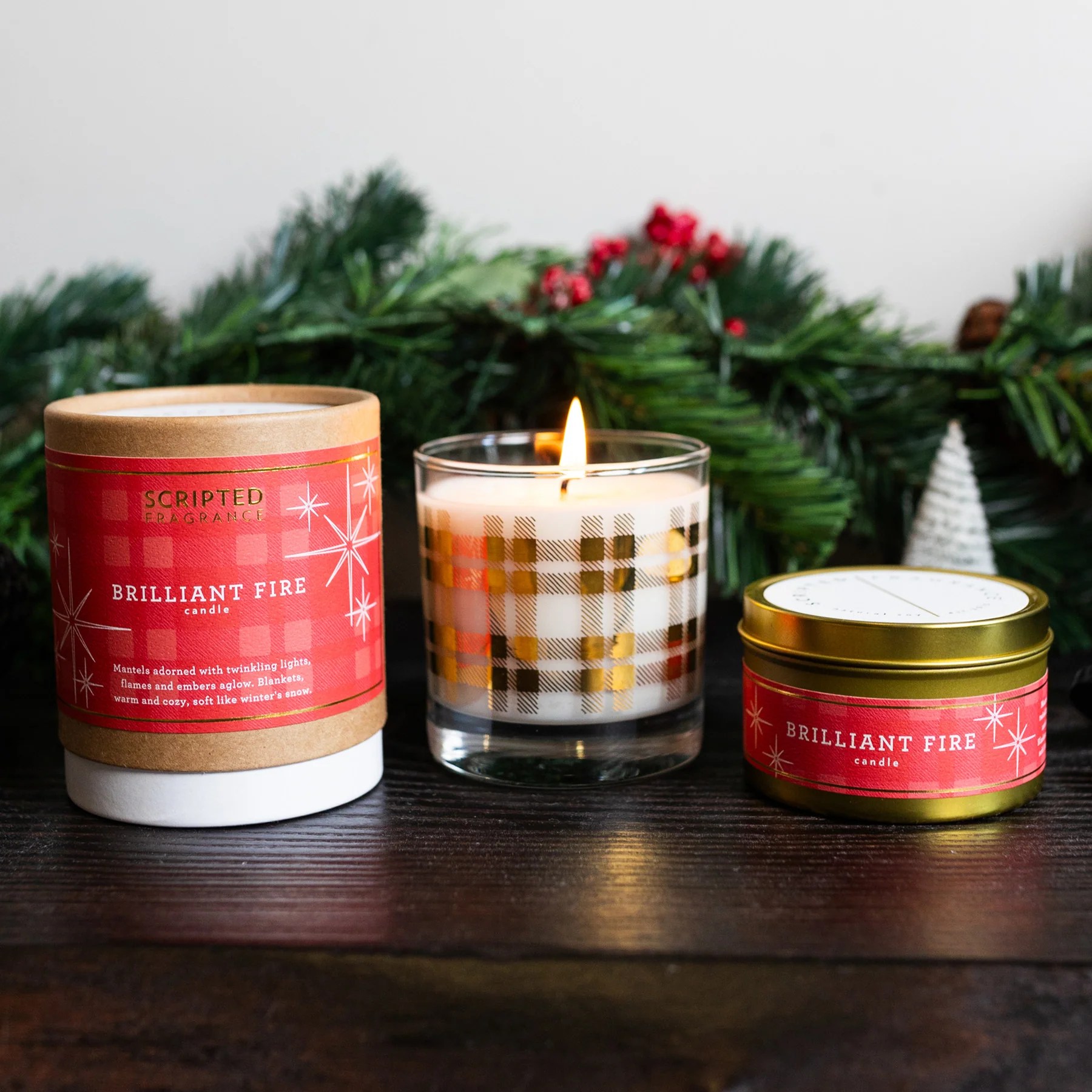 The BEST Holiday Candle! HOLIDAY CHEERS! COLLECTION Scripted Fragrance