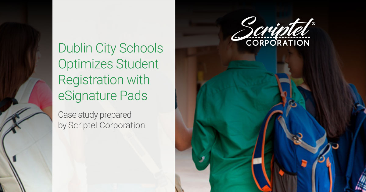 Dublin City Schools Optimizes Registration with eSignature Pads