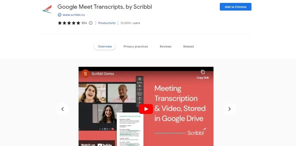 Best Chrome extension for transcripts in 2024 ScriptMe