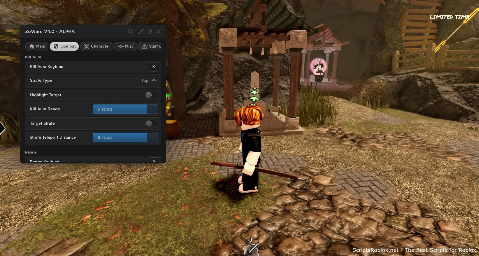 ZO SAMURAI Script God Mode, Kill Aura & More » ScriptsRoblox The