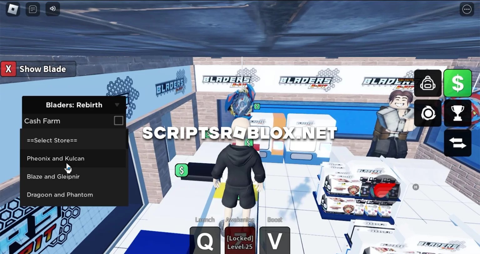 Download Bladers Rebirth Script Auto Farm Money