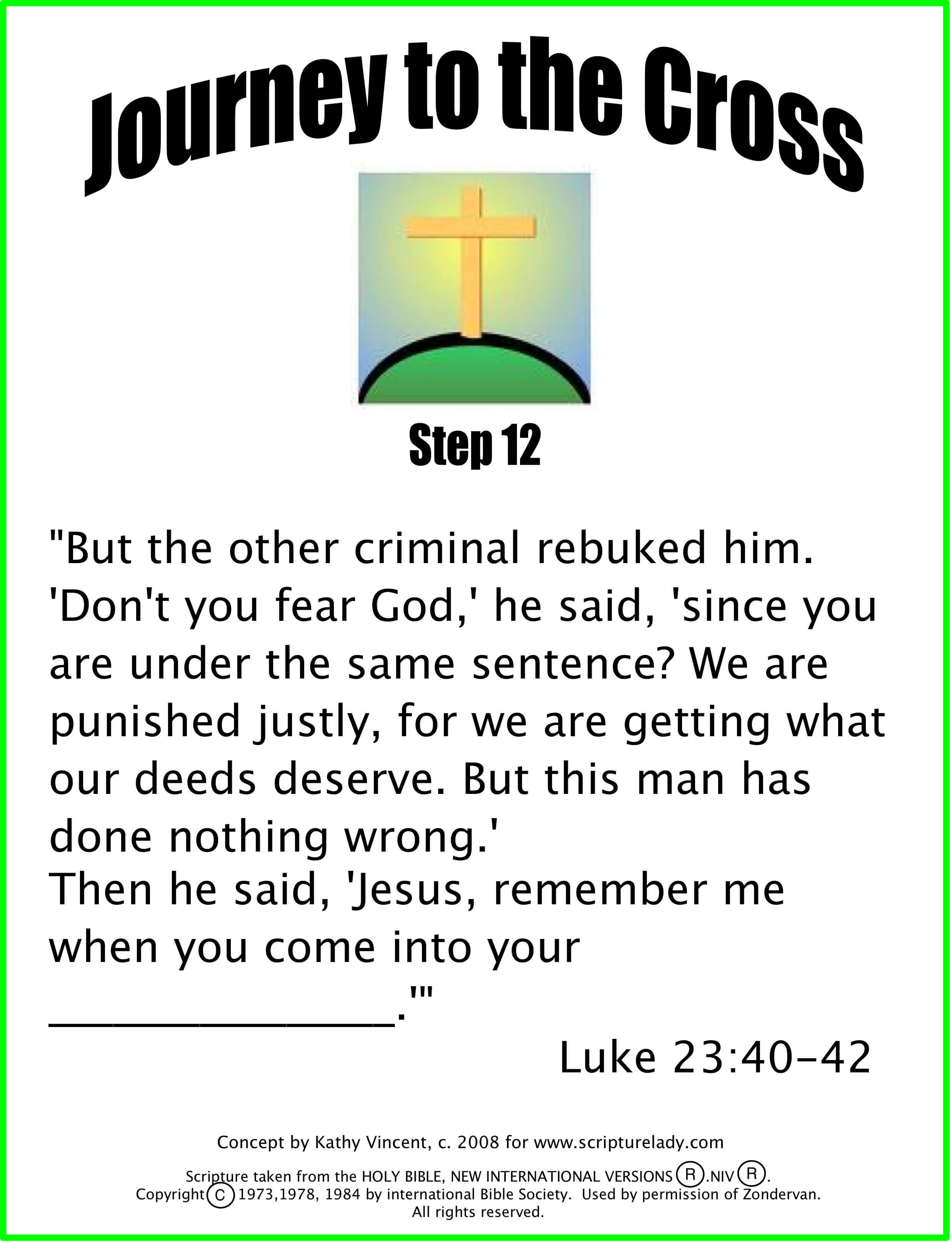 Holiday Bible Games Journey to the Cross Teaching About Easter