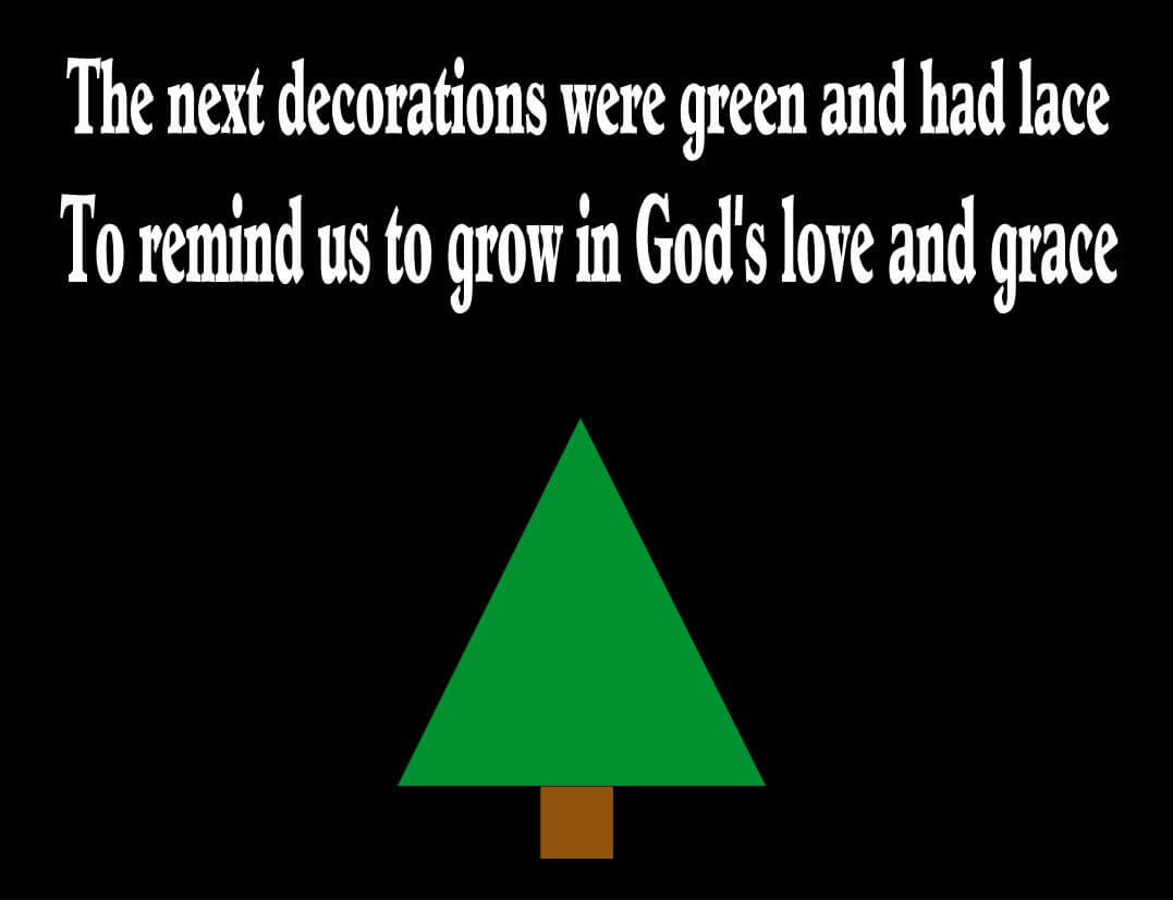 Christmas 2015 Tree Poem Slide 8 The Scripture Lady