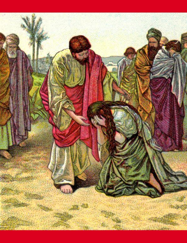 Bible Story Pictures for the Story of Lazarus Being Raised from the Dead