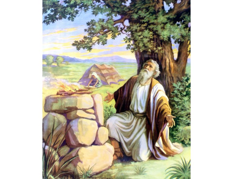 Abram Builds an Altar The Scripture Lady