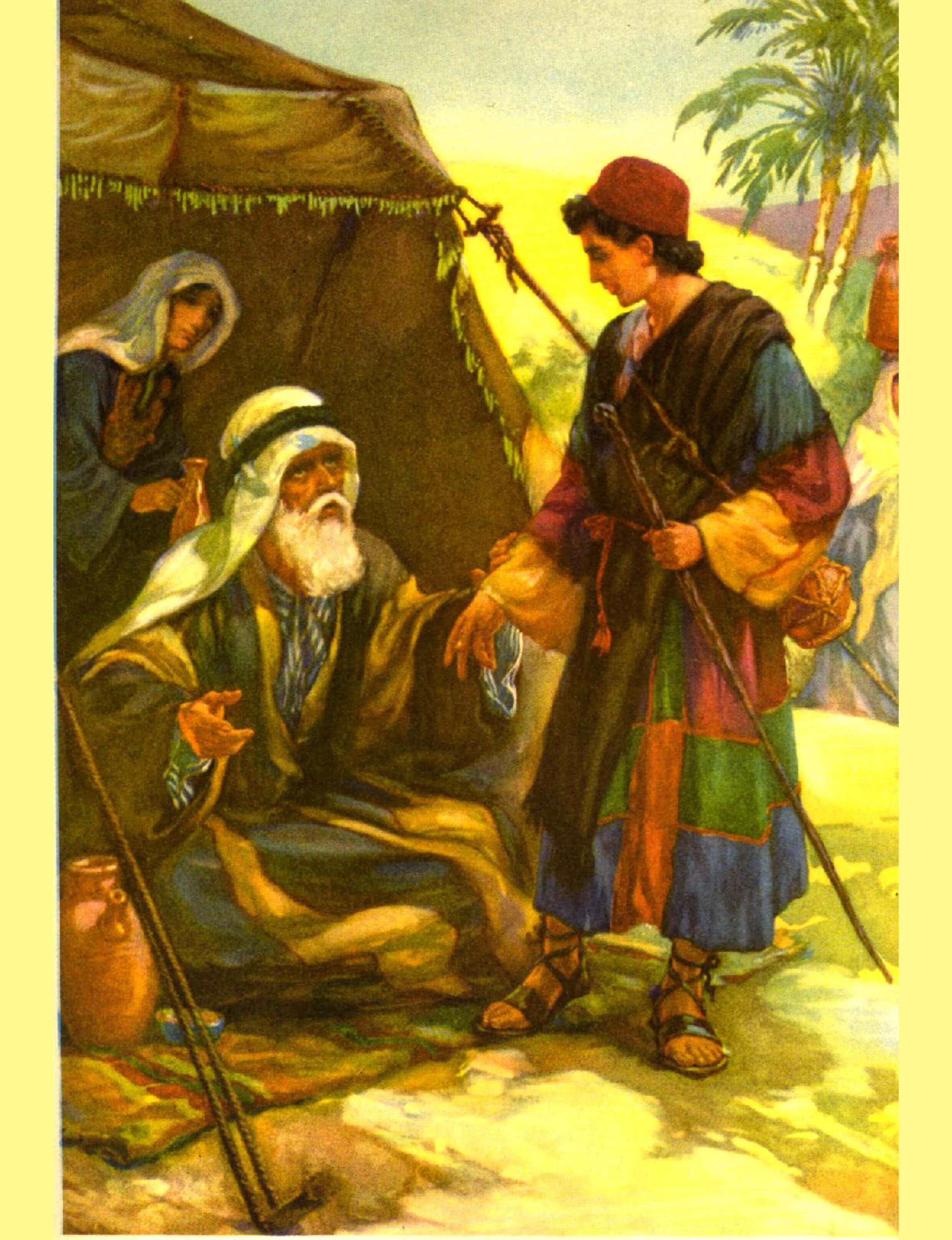 Bible Story Pictures for the Story of Joseph as a Young Boy