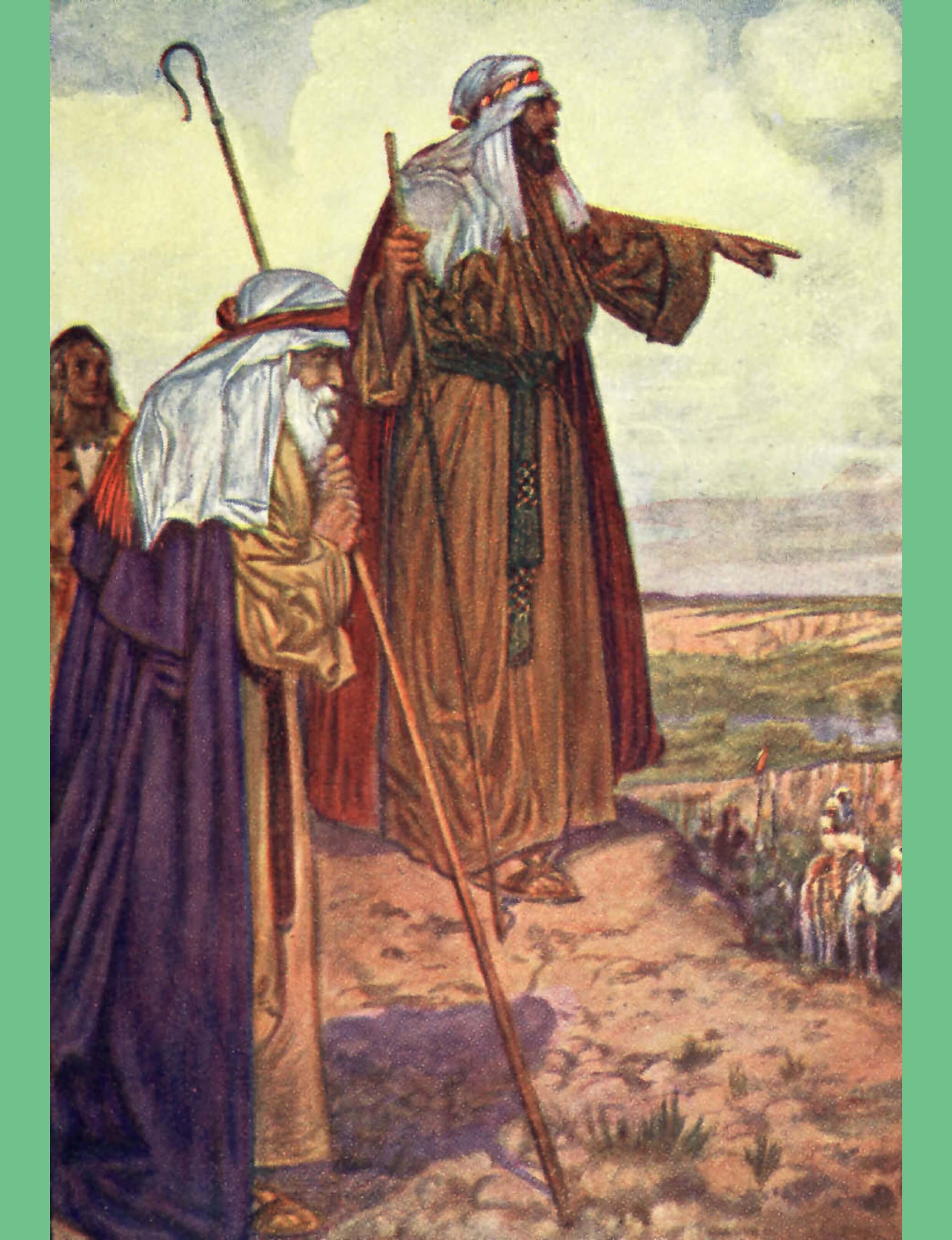 Bible Story Pictures for the Story of when Abraham and Lot Part Ways