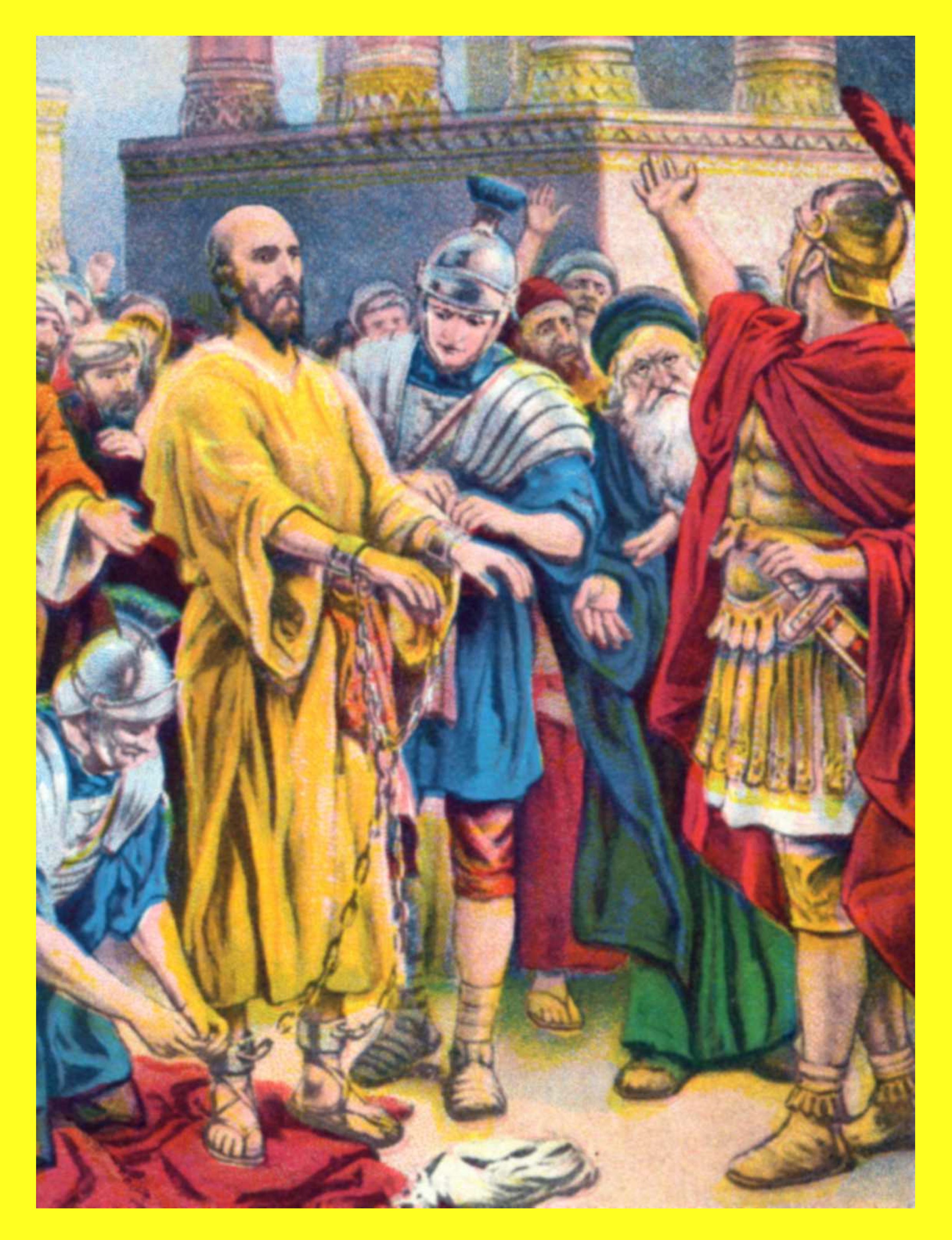Bible Story Pictures for the Story of Paul and Silas in Jail The