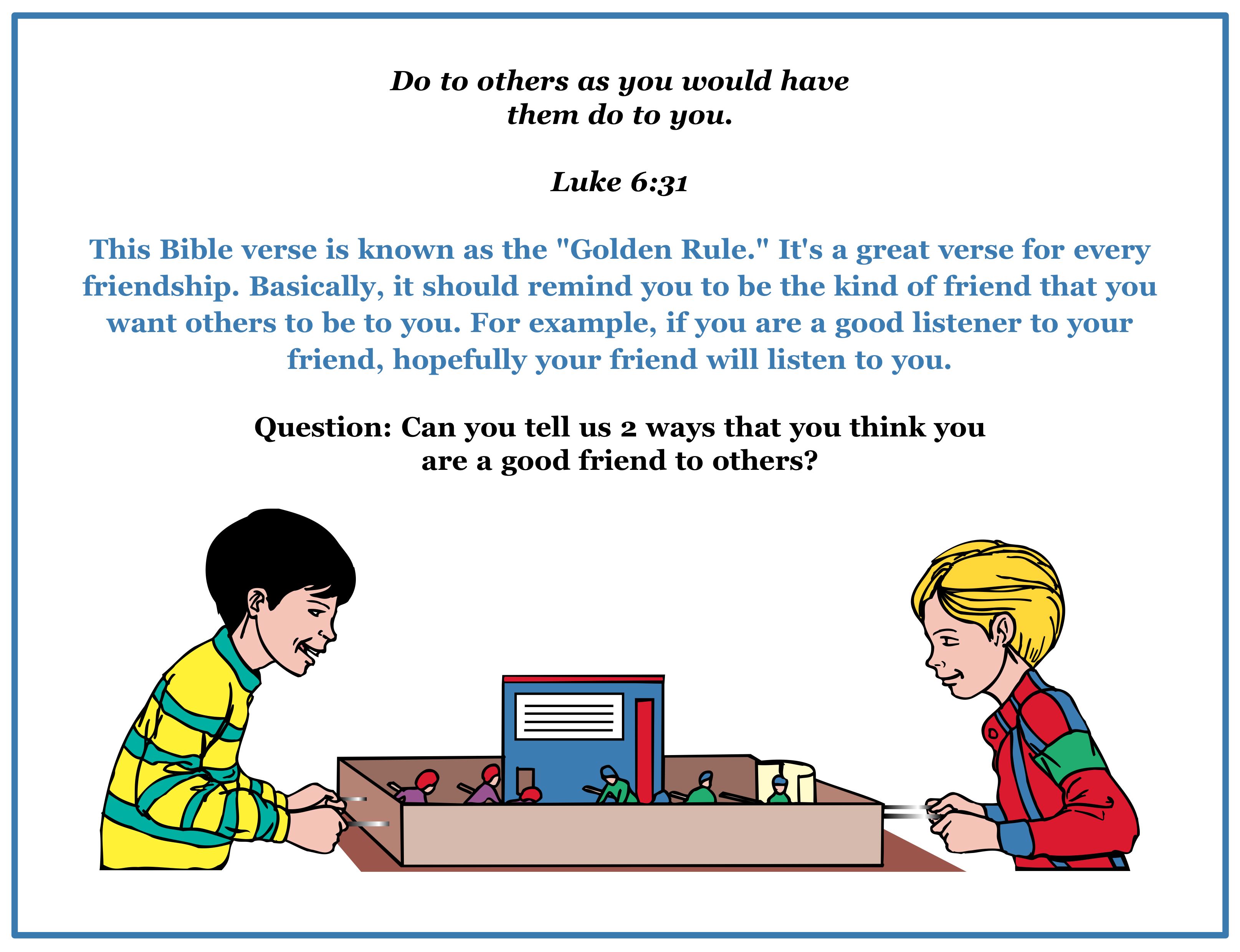 Bible Verses About Friendship for Elementary Kids