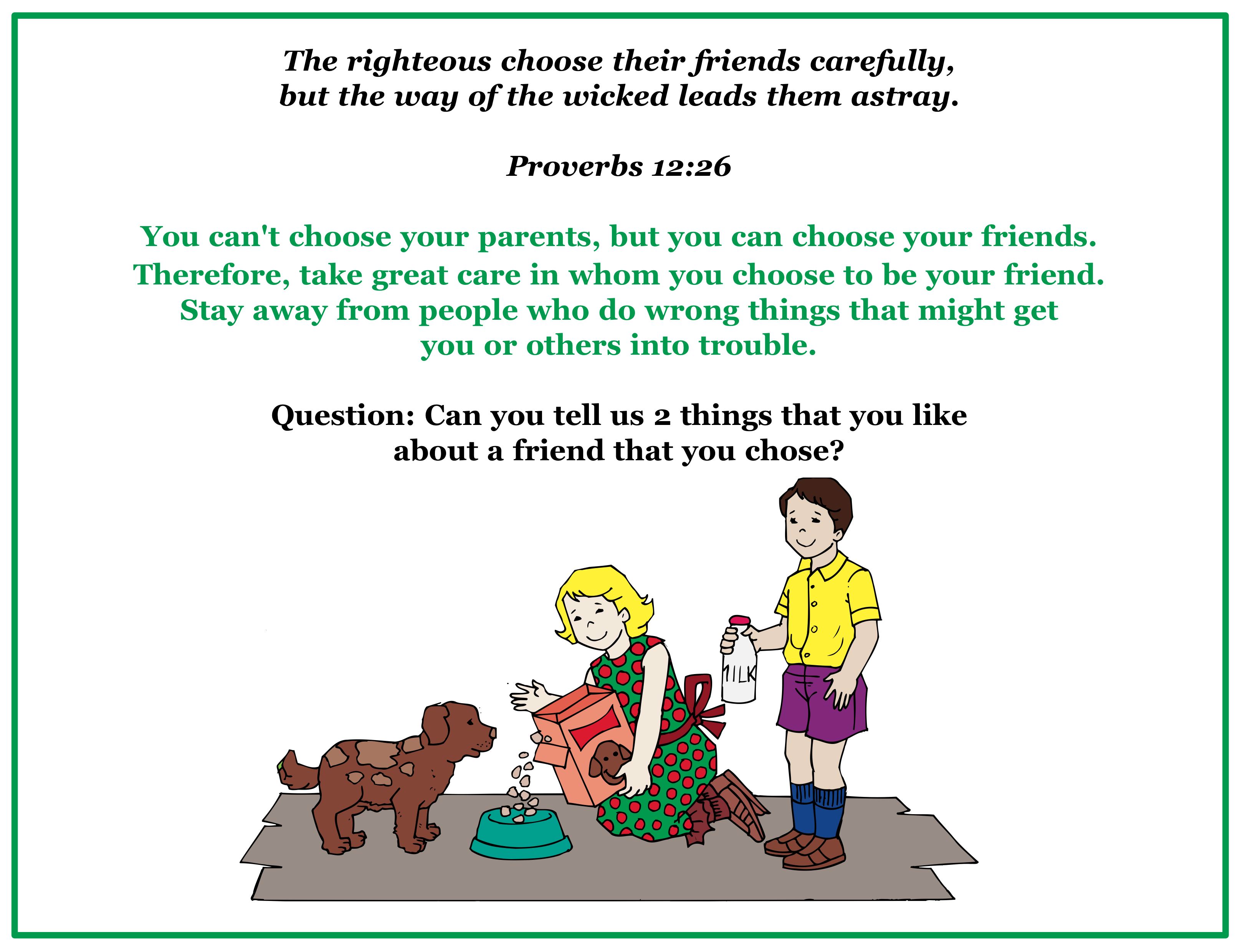 Bible Verses About Friendship for Elementary Kids