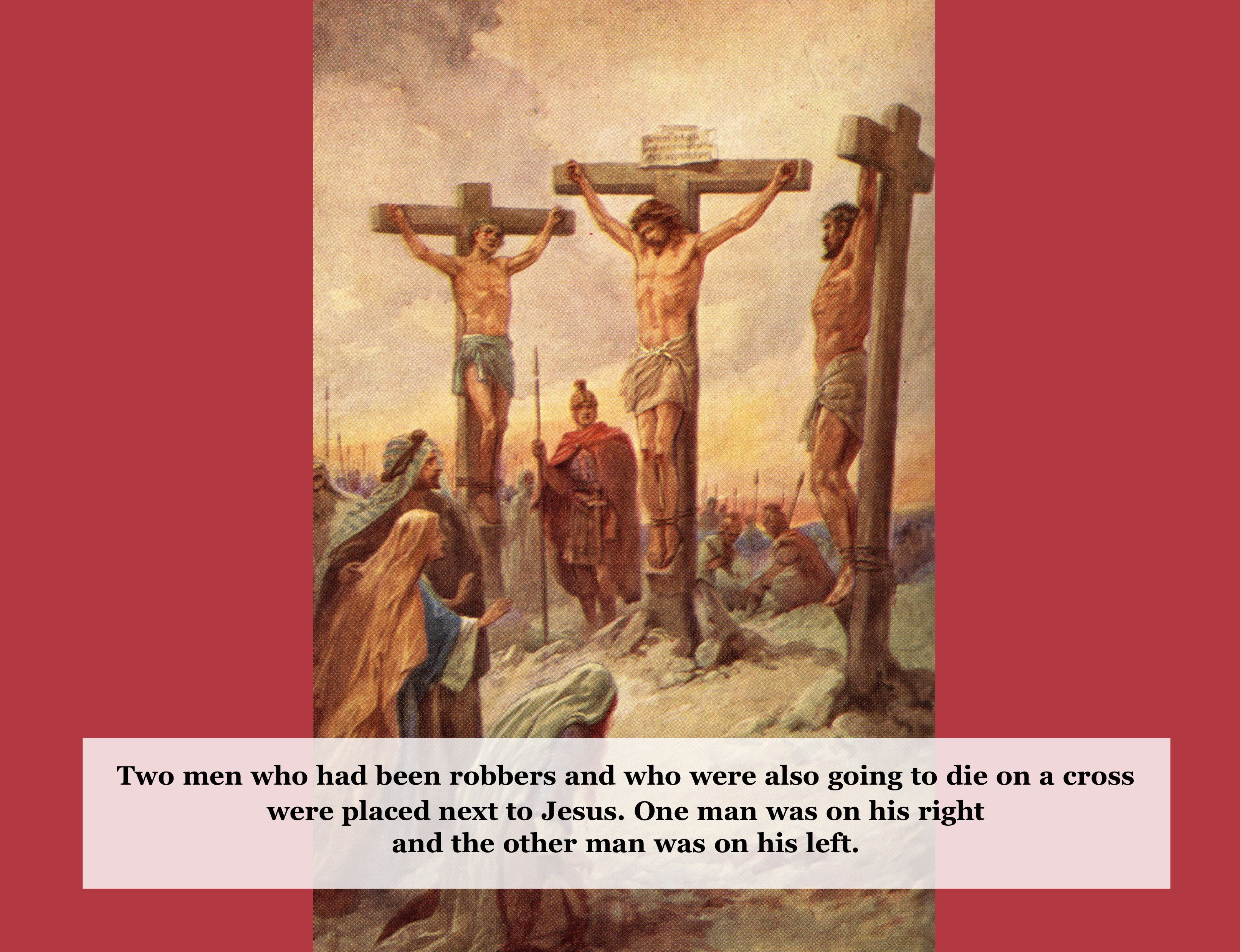 Bible Story Pictures for When Jesus Died on the Cross from The
