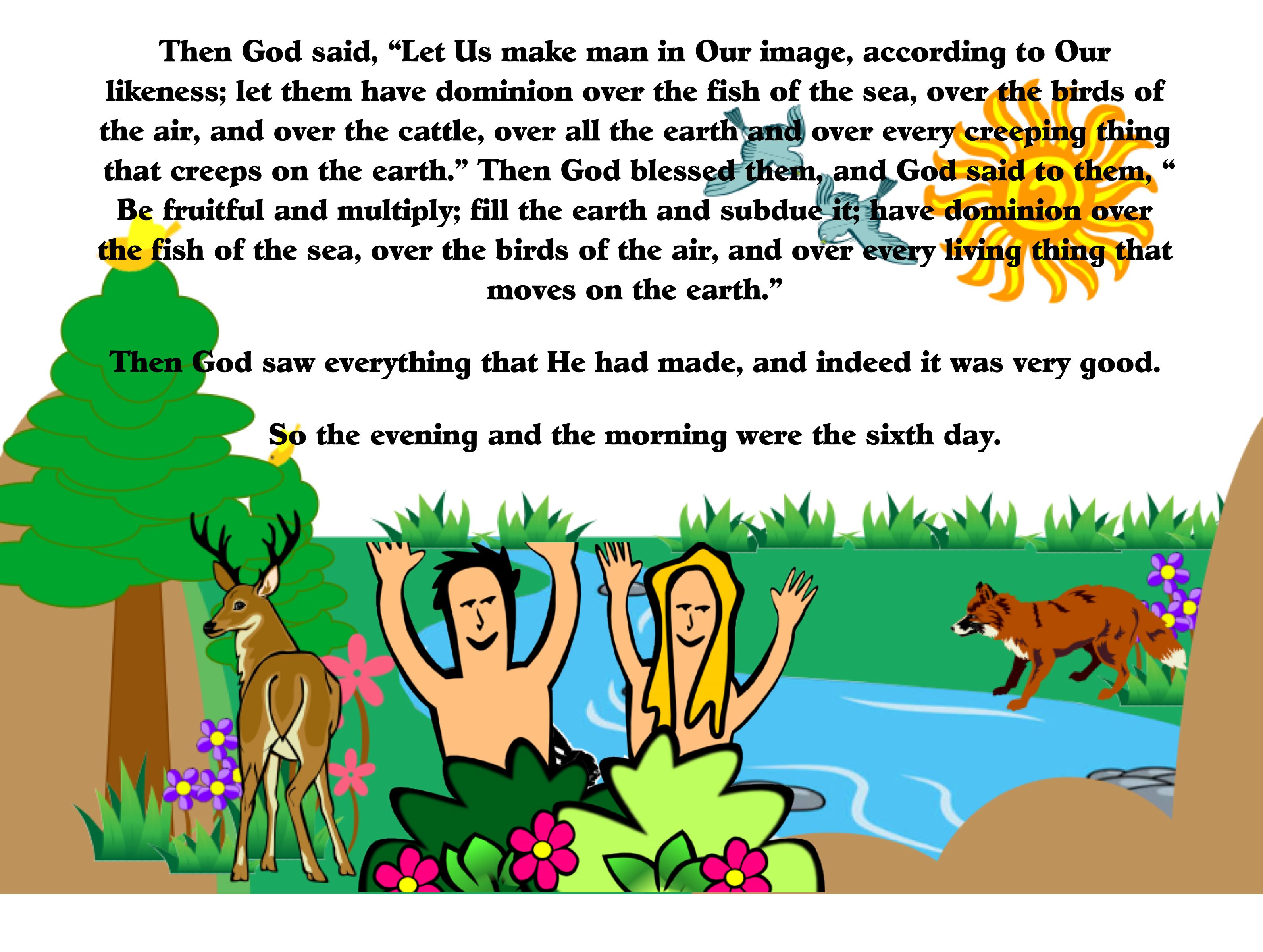 A Crankie Bible Story for Creation by The Scripture Lady