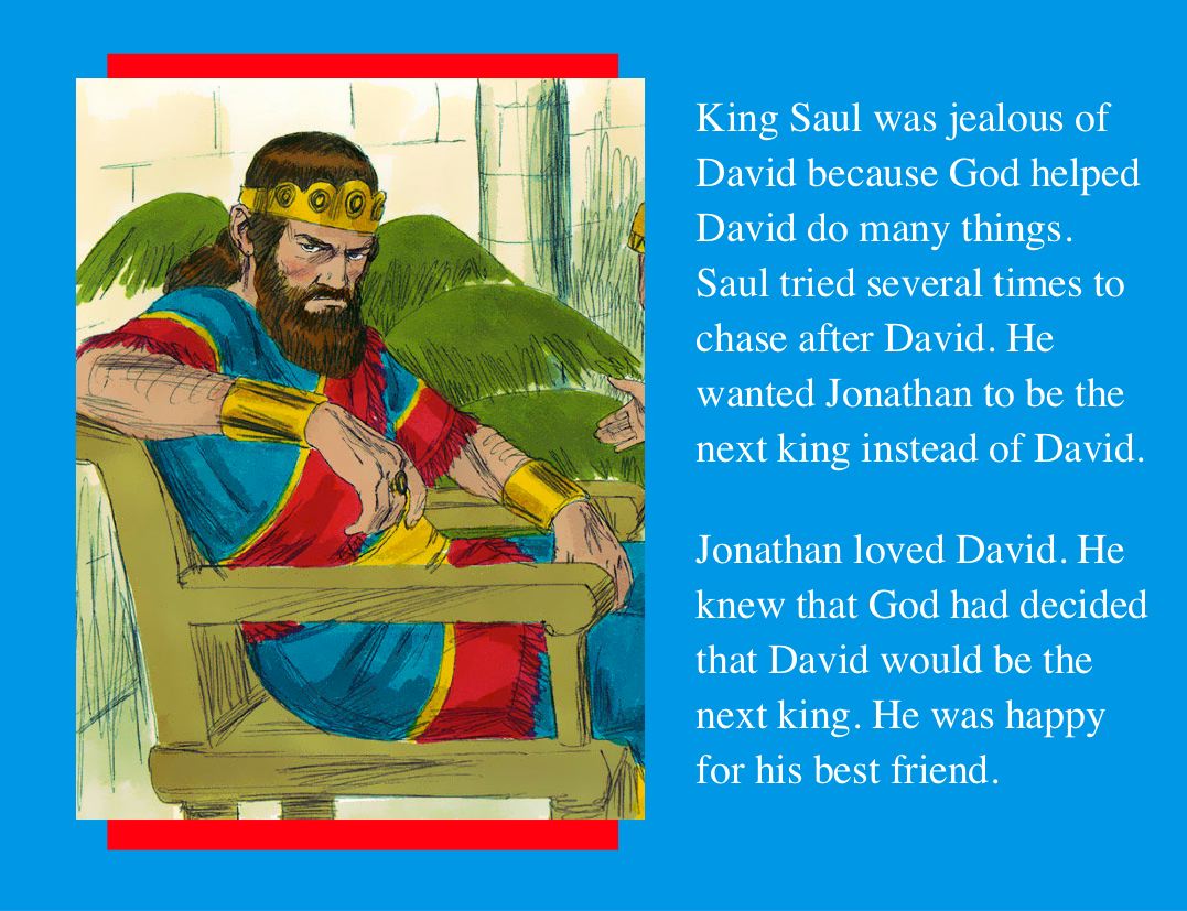 The Story of David and Jonathan with "Friendly Feud" The Scripture Lady