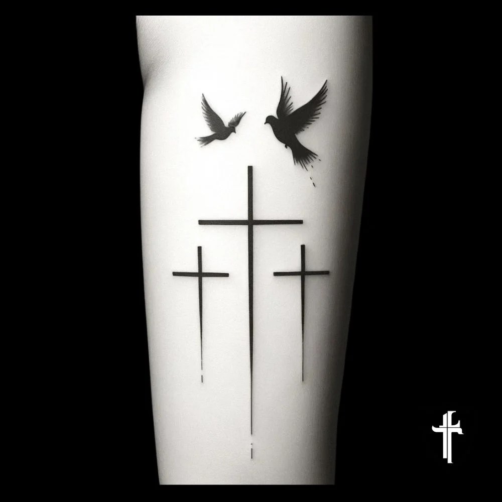 3 Cross Tattoo Designs Symbols of Sacrifice