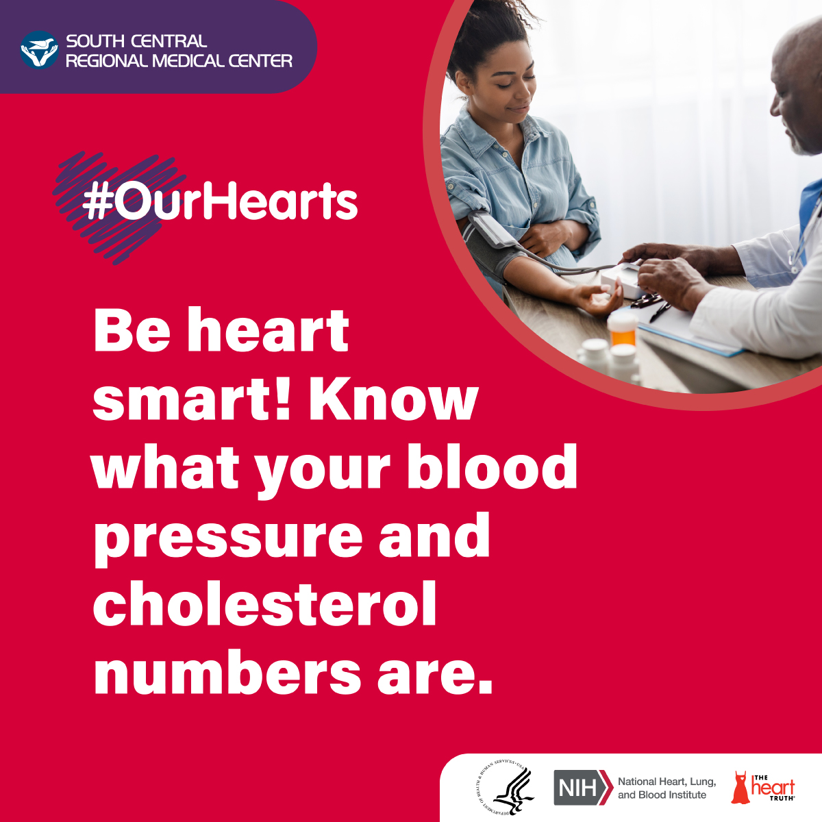 What are Your Blood Pressure and Cholesterol Numbers? South Central