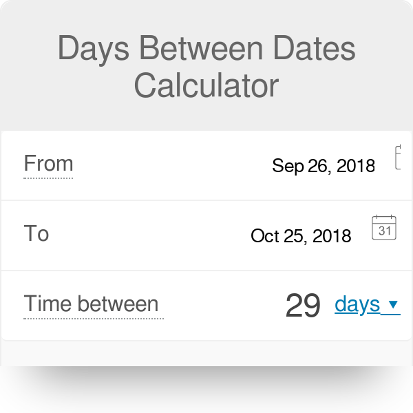 Date Calculator Between Dates Deals