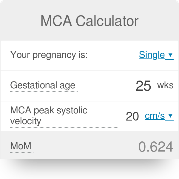 Acostado fuga Bajo calculadora fetal clinic maíz Producto Mentalmente