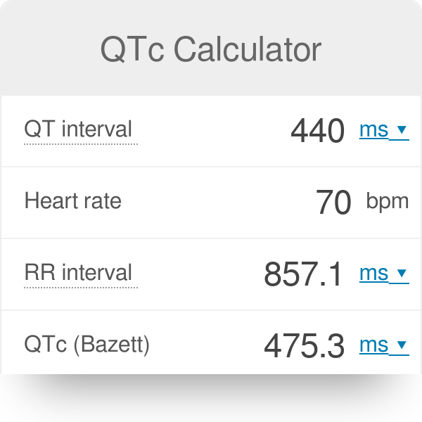 Qtc Normal Range