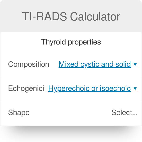 21+ Thyroid Nodule Calculator SabrinaMicaiah