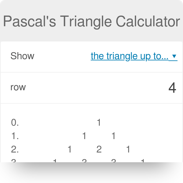 42+ expand using pascal's triangle calculator EleshaAbiya
