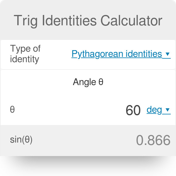 The Trig Identities Calculator: Precision Math at Your Fingertips