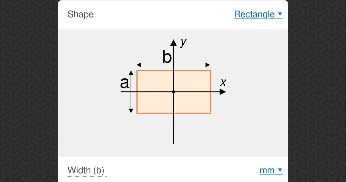 Moment of Inertia Calculator Omni