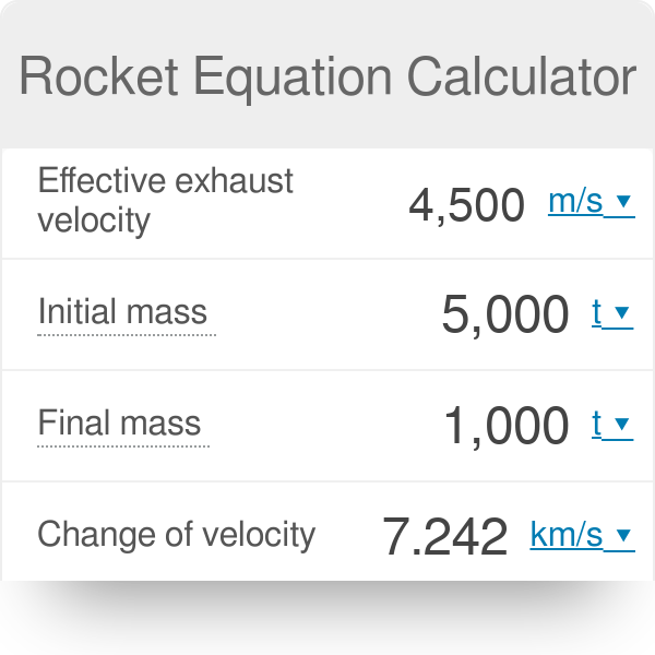22+ oni rocket calculator PhilipDevon
