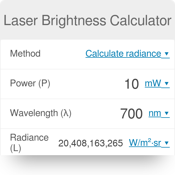 How To Calculate Intensity Of Laser Beam The Best Picture Of Beam
