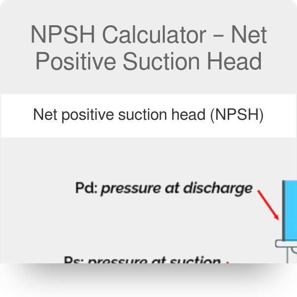 15+ Calculation Of Npsh DenverJenas