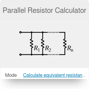 Parallel Resistor Calculator