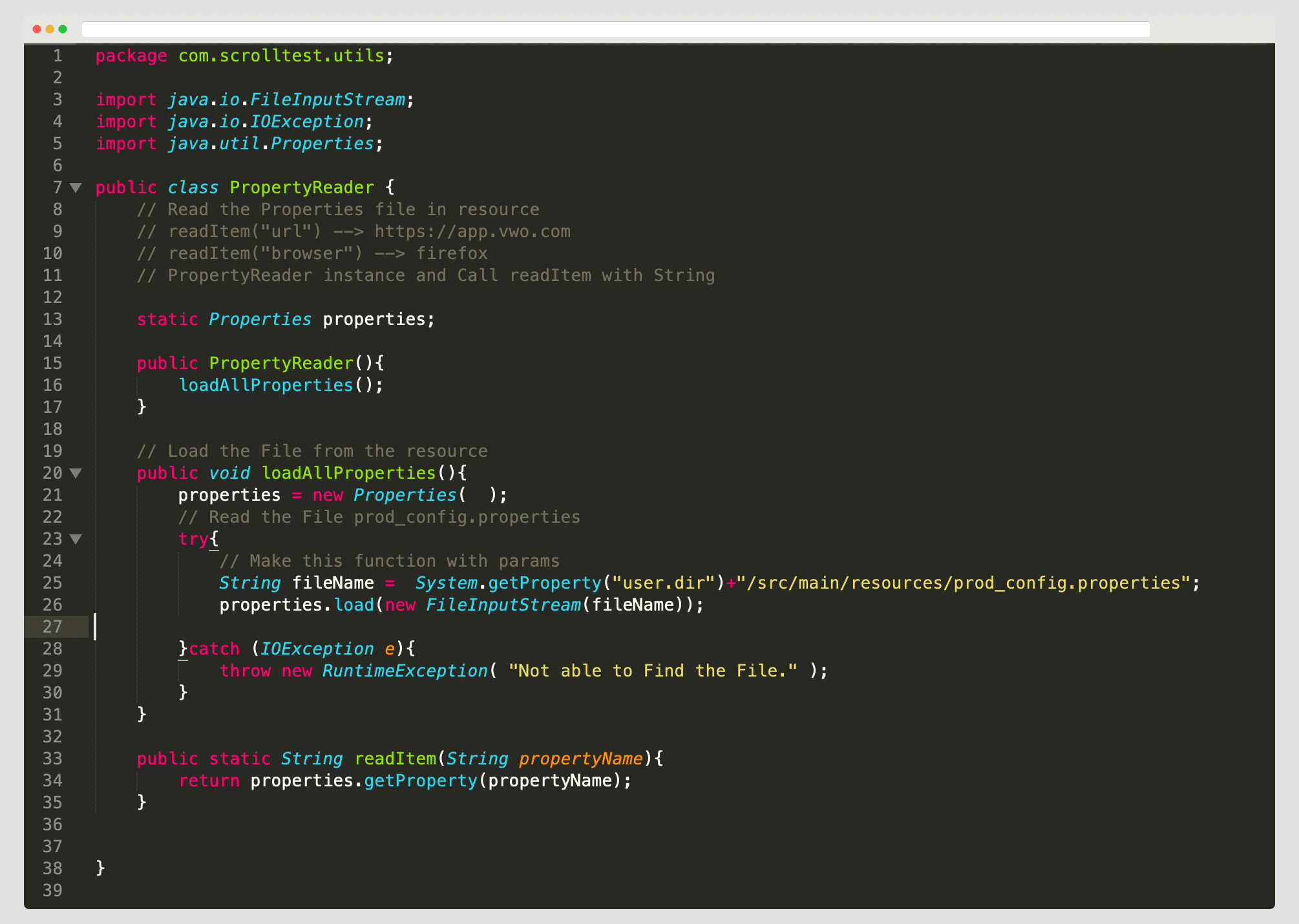 Custom Selenium Framework using Java Properties File Reader [PART 2]