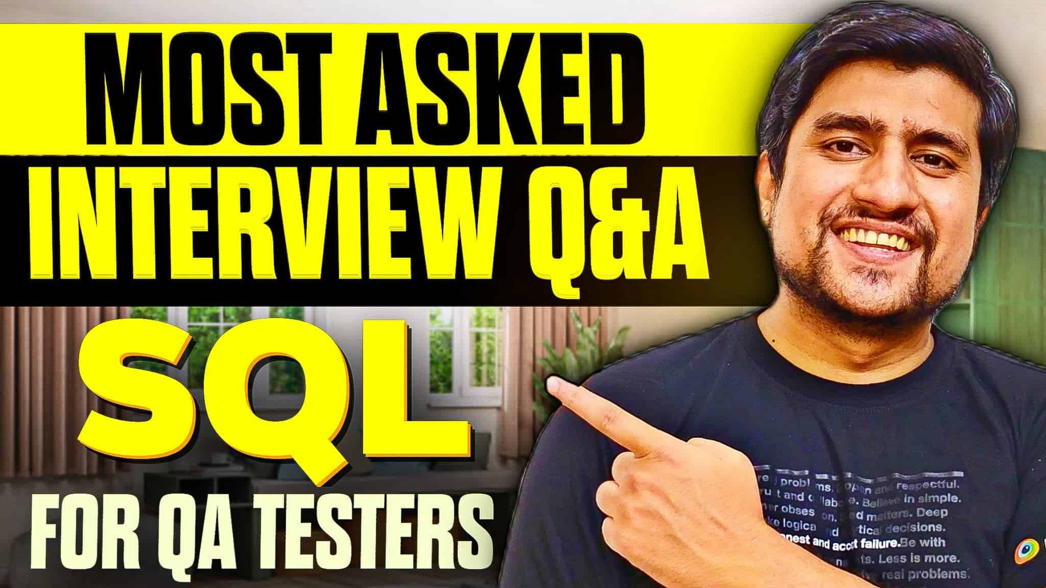 Top 10 Comprehensive SQL technical interview questions for QA testers