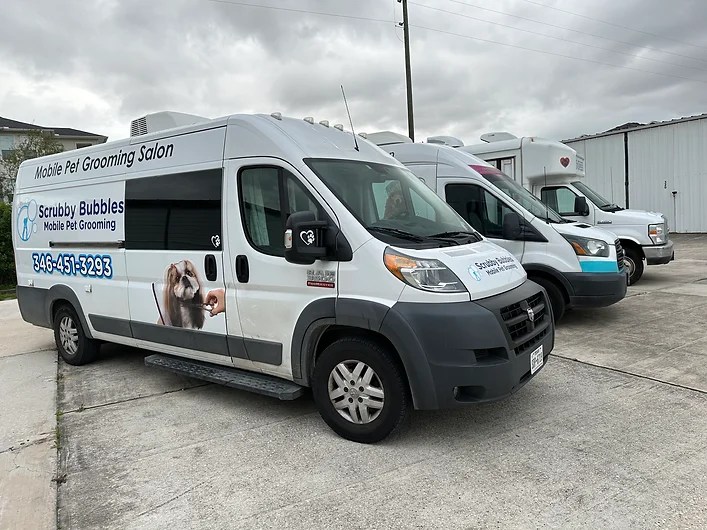 Premium Mobile Pet Grooming Service in N. Houston Convenient