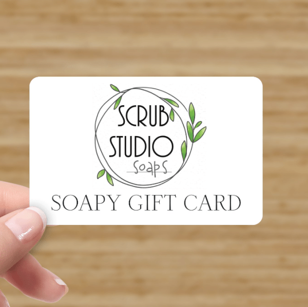 Scrub Studio Soaps Gift Card Scrub Studio Soaps Handmade Vegan