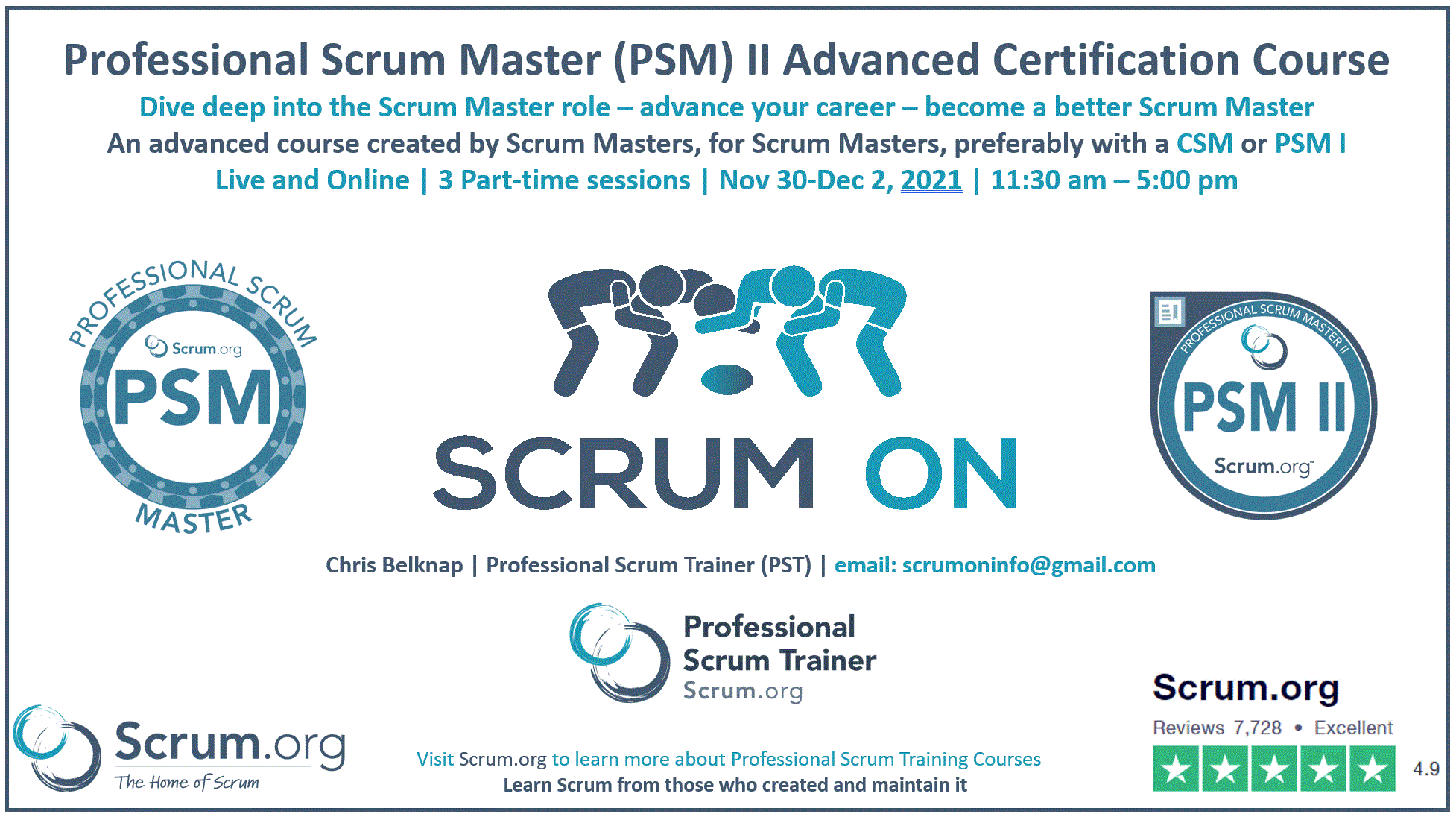 Professional Scrum Master II