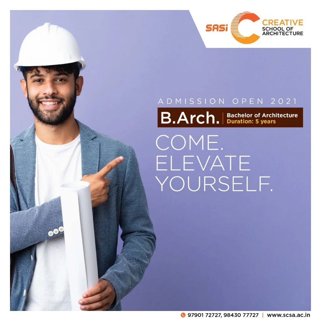 B Arch Program Admission CSA Best Architecture Colleges in Coimbatore, Tamil Nadu b.arch