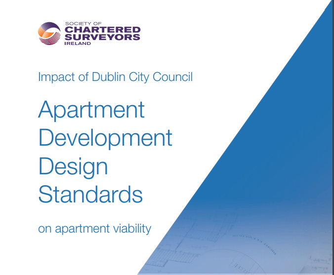 Impact of Dublin City Council Apartment Development Design Standards on apartment viability