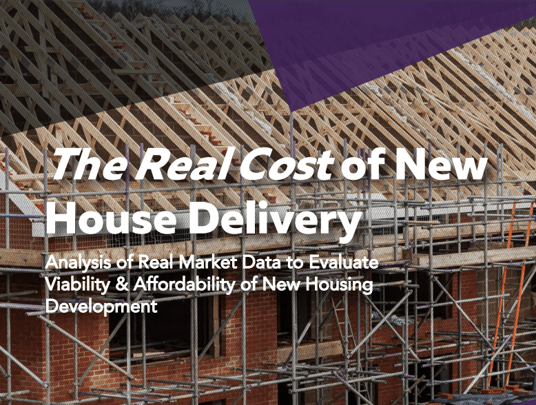 The Real Cost of New House Delivery Society of Chartered Surveyors