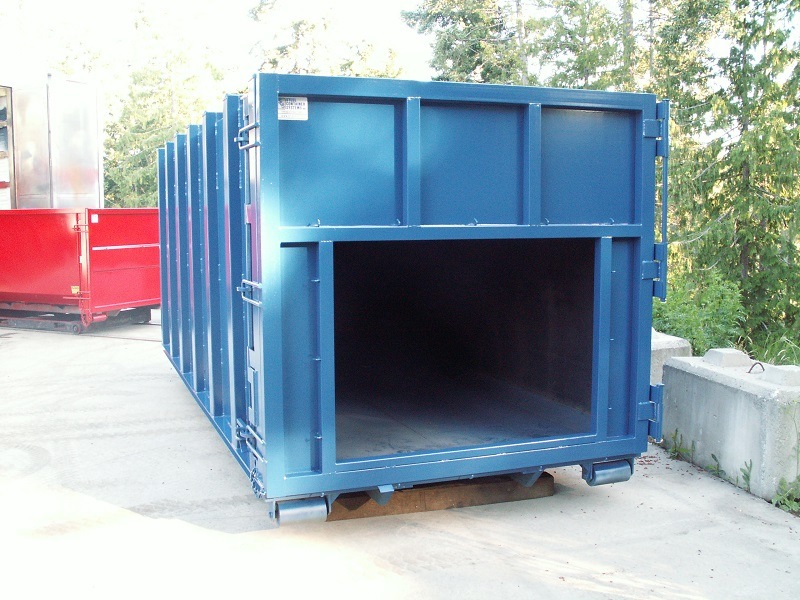 Compactor Receiver Roll Off Container SCS Manufacturing Inc.