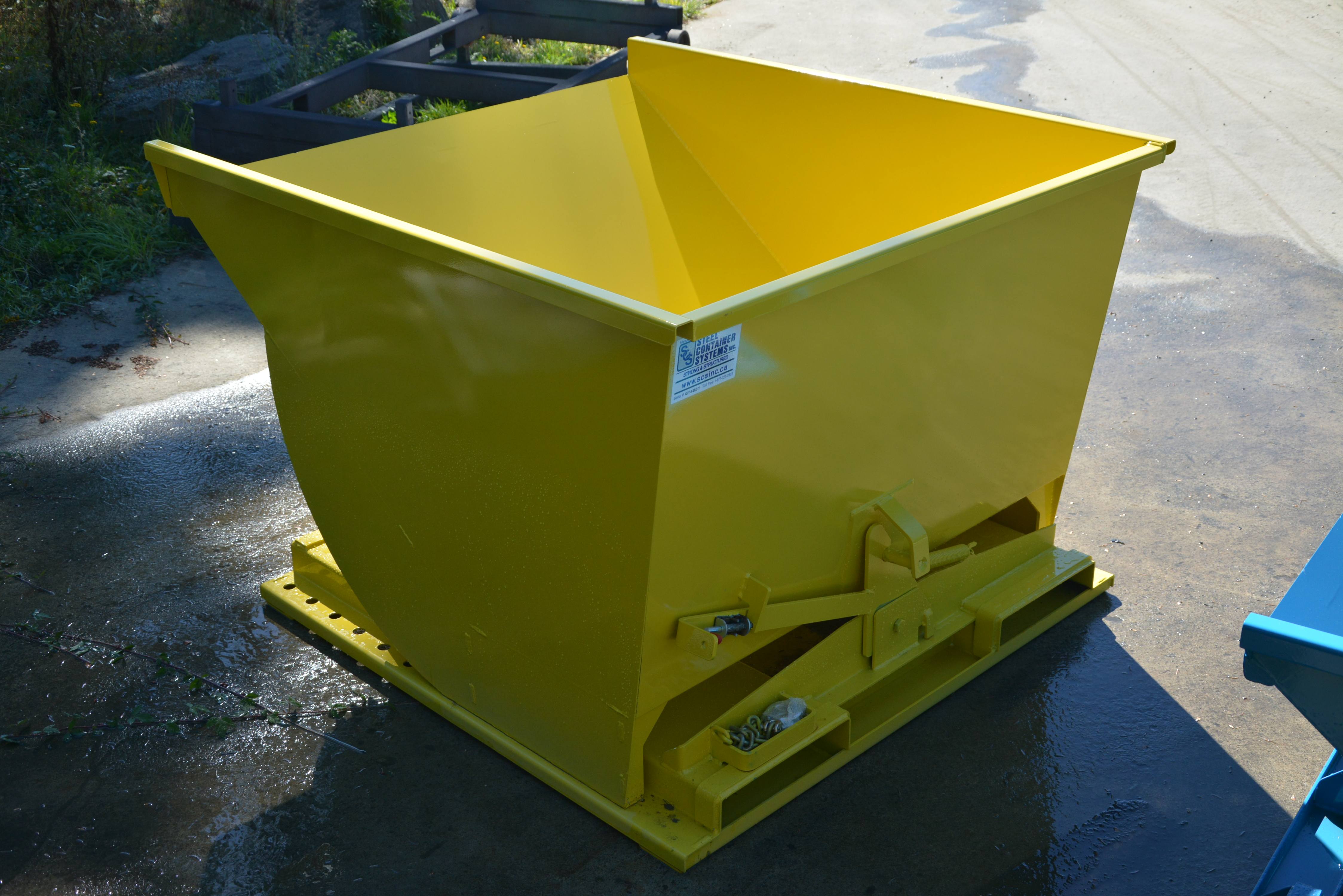 2 Yard Self Dumping Hopper SCS Manufacturing Inc.