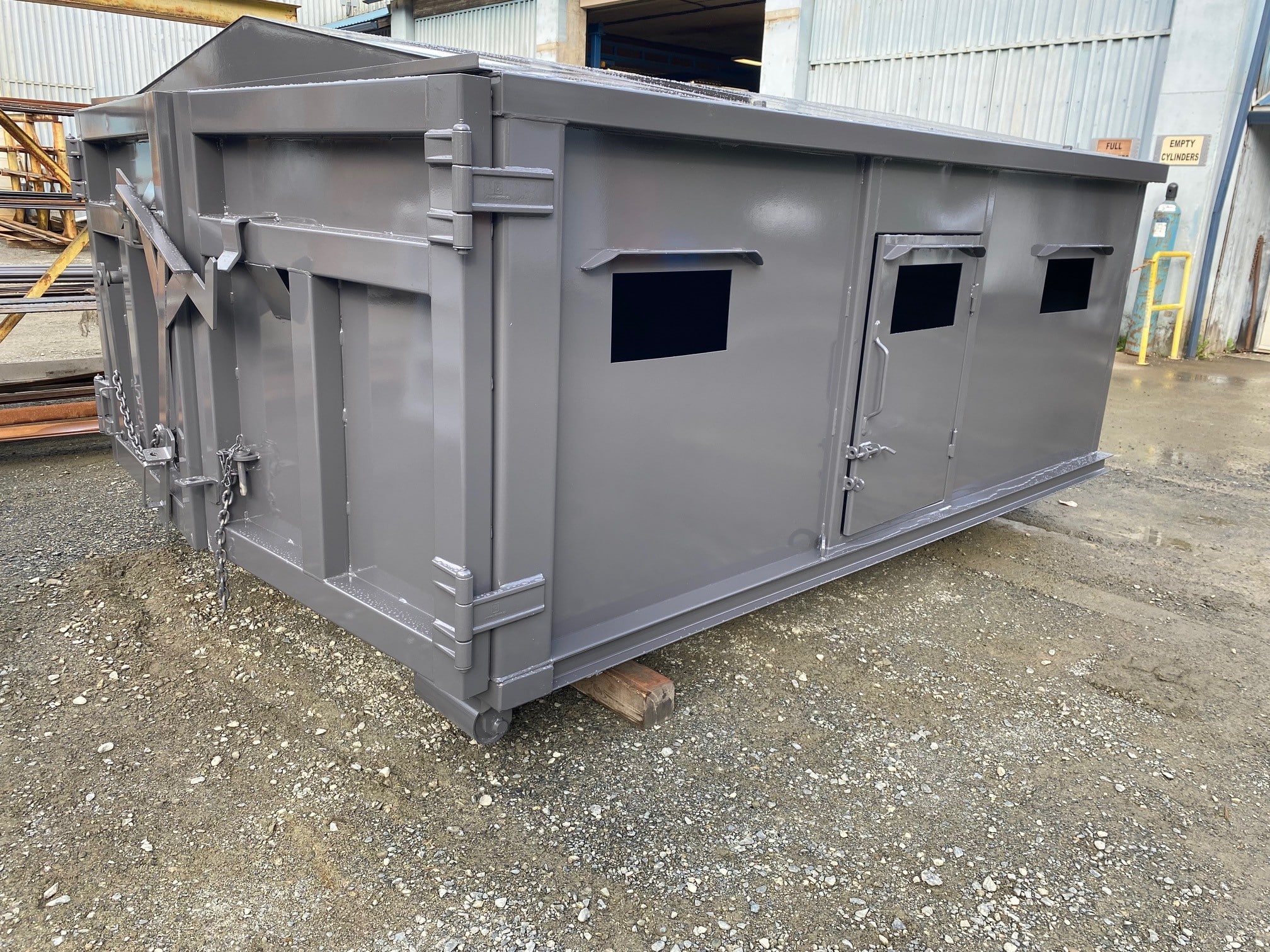 Custom Premium Roll Off Mini Tubs Victoria SCS Manufacturing Inc.